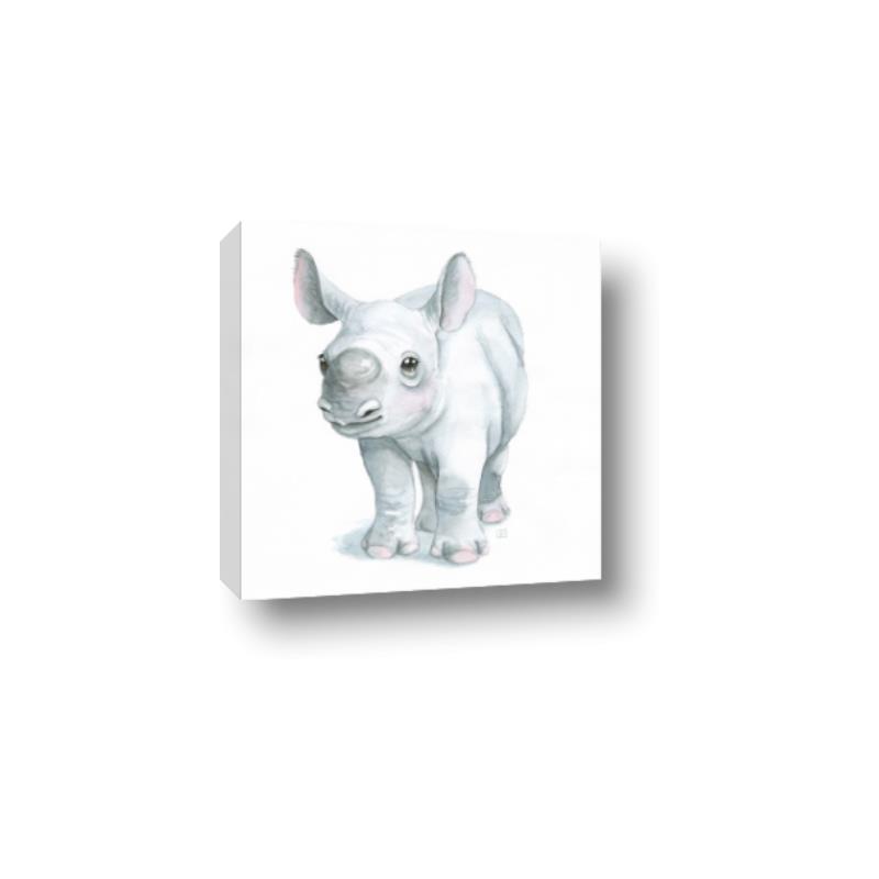 Picture of Tiny Rhino _GroupedProduct_Square_Mini_ _GroupedProduct_Square_Canvas_