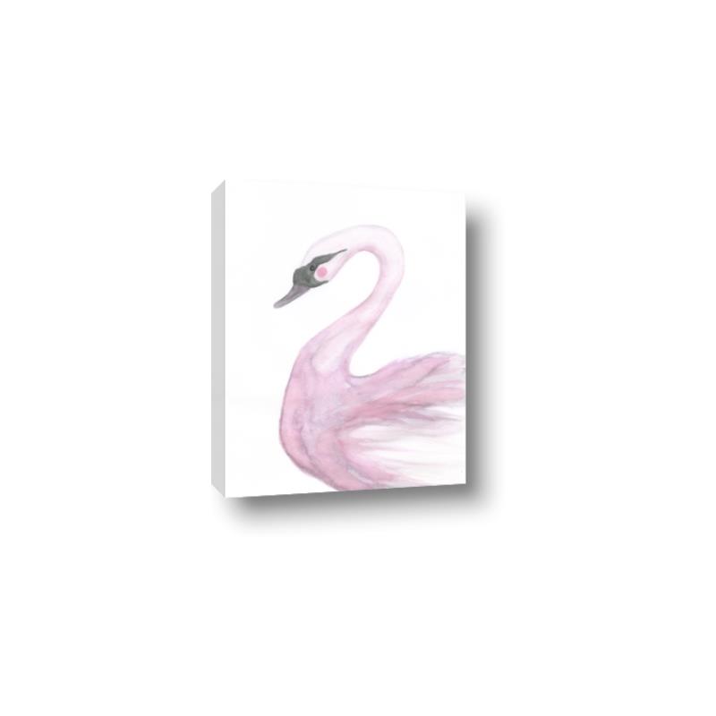 Picture of Pink Swan _GroupedProduct_Rectangle_Portrait_Mini_ _GroupedProduct_Rectangle_Portrait_Canvas_