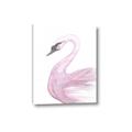 Picture of Pink Swan _GroupedProduct_Rectangle_Portrait_Mini_ _GroupedProduct_Rectangle_Portrait_Canvas_