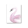 Picture of Pink Swan _GroupedProduct_Rectangle_Portrait_Mini_ _GroupedProduct_Rectangle_Portrait_Canvas_