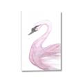 Picture of Pink Swan _GroupedProduct_Rectangle_Portrait_Mini_ _GroupedProduct_Rectangle_Portrait_Canvas_