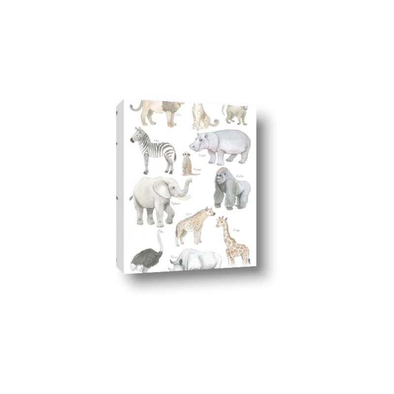 Picture of Zoo  Life _GroupedProduct_Rectangle_Portrait_Canvas_