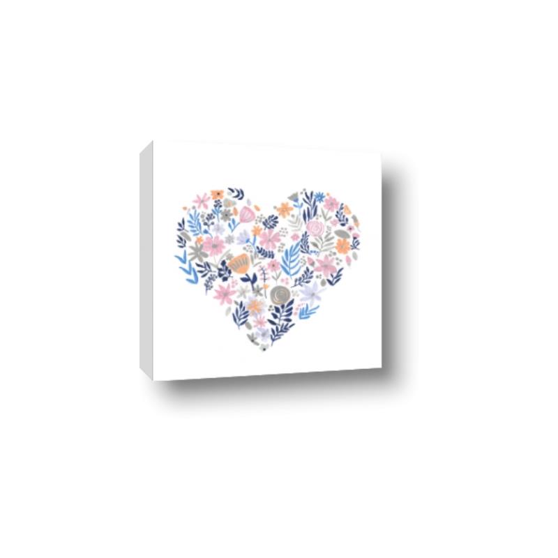 Picture of Colorful Heart I _GroupedProduct_Square_Mini_ _GroupedProduct_Square_Canvas_