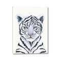Picture of White Tiger Babe _GroupedProduct_Rectangle_Portrait_Mini_ _GroupedProduct_Rectangle_Portrait_Canvas_