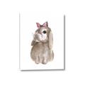 Picture of Bunny Bow _GroupedProduct_Rectangle_Portrait_Mini_ _GroupedProduct_Rectangle_Portrait_Canvas_