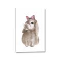 Picture of Bunny Bow _GroupedProduct_Rectangle_Portrait_Mini_ _GroupedProduct_Rectangle_Portrait_Canvas_