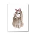 Picture of Bunny Bow _GroupedProduct_Rectangle_Portrait_Mini_ _GroupedProduct_Rectangle_Portrait_Canvas_