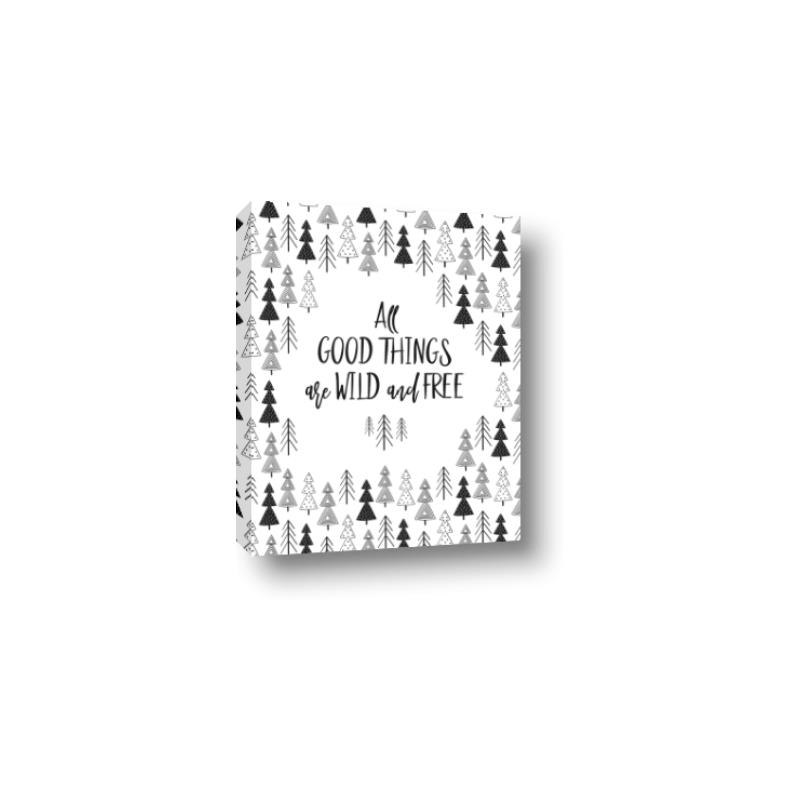 Picture of Good Things are Wild & Free _GroupedProduct_Rectangle_Portrait_Mini_ _GroupedProduct_Rectangle_Portrait_Canvas_