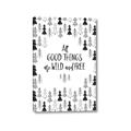 Picture of Good Things are Wild & Free _GroupedProduct_Rectangle_Portrait_Mini_ _GroupedProduct_Rectangle_Portrait_Canvas_