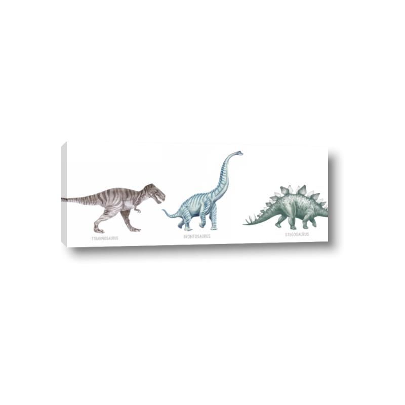 Picture of Trio Dino _GroupedProduct_Panel_Landscape_Mini_ _GroupedProduct_Panel_Landscape_Canvas_