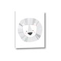 Picture of Gray Lion _GroupedProduct_Rectangle_Portrait_Mini_ _GroupedProduct_Rectangle_Portrait_Canvas_