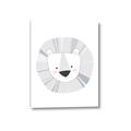 Picture of Gray Lion _GroupedProduct_Rectangle_Portrait_Mini_ _GroupedProduct_Rectangle_Portrait_Canvas_