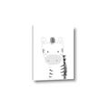 Picture of Gray Zebra _GroupedProduct_Rectangle_Portrait_Mini_ _GroupedProduct_Rectangle_Portrait_Canvas_