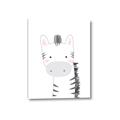 Picture of Gray Zebra _GroupedProduct_Rectangle_Portrait_Mini_ _GroupedProduct_Rectangle_Portrait_Canvas_