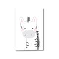Picture of Gray Zebra _GroupedProduct_Rectangle_Portrait_Mini_ _GroupedProduct_Rectangle_Portrait_Canvas_
