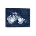 Picture of Tractor Navy I  _GroupedProduct_Rectangle_Landscape_Mini_ _GroupedProduct_Rectangle_Landscape_Canvas_