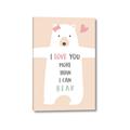 Picture of More than I can Bear Pink  _GroupedProduct_Rectangle_Portrait_Mini_ _GroupedProduct_Rectangle_Portrait_Canvas_