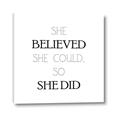 Picture of She Believed _GroupedProduct_Square_Mini_ _GroupedProduct_Square_Canvas_