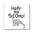 Picture of Hear me Stomp Gray _GroupedProduct_Square_Mini_ _GroupedProduct_Square_Canvas_