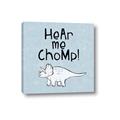 Picture of Hear me Chomp Blue Bkg _GroupedProduct_Square_Mini_ _GroupedProduct_Square_Canvas_