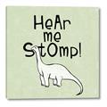 Picture of Hear me Stomp Green Bkg _GroupedProduct_Square_Mini_ _GroupedProduct_Square_Canvas_