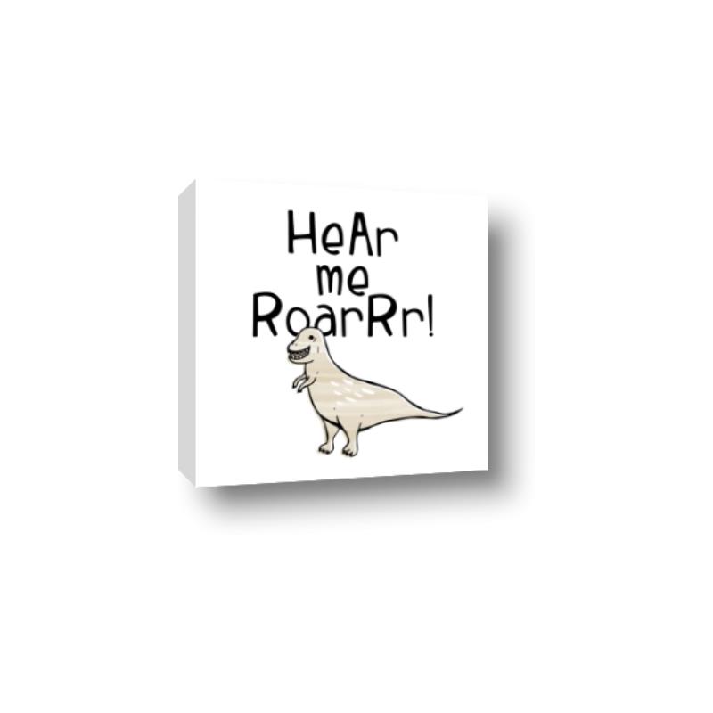 Picture of Hear me Roar Beige  _GroupedProduct_Square_Mini_ _GroupedProduct_Square_Canvas_