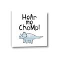 Picture of Hear me Chomp Blue _GroupedProduct_Square_Mini_ _GroupedProduct_Square_Canvas_