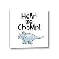 Picture of Hear me Chomp Blue _GroupedProduct_Square_Mini_ _GroupedProduct_Square_Canvas_
