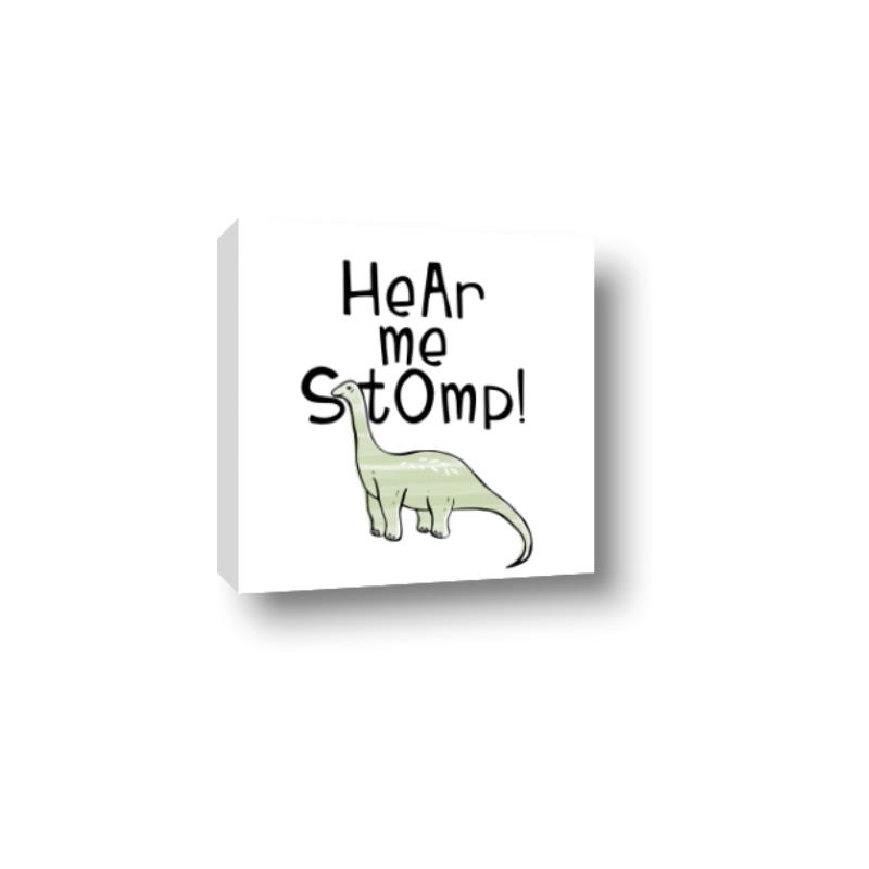 Picture of Hear me Stomp Green  _GroupedProduct_Square_Mini_ _GroupedProduct_Square_Canvas_