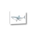 Picture of Great White Shark _GroupedProduct_Rectangle_Landscape_Mini_ _GroupedProduct_Rectangle_Landscape_Canvas_