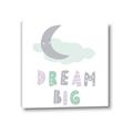 Picture of Dream Big Pastel _GroupedProduct_Square_Mini_ _GroupedProduct_Square_Canvas_