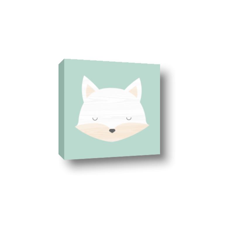 Picture of Green Fox _GroupedProduct_Square_Mini_ _GroupedProduct_Square_Canvas_
