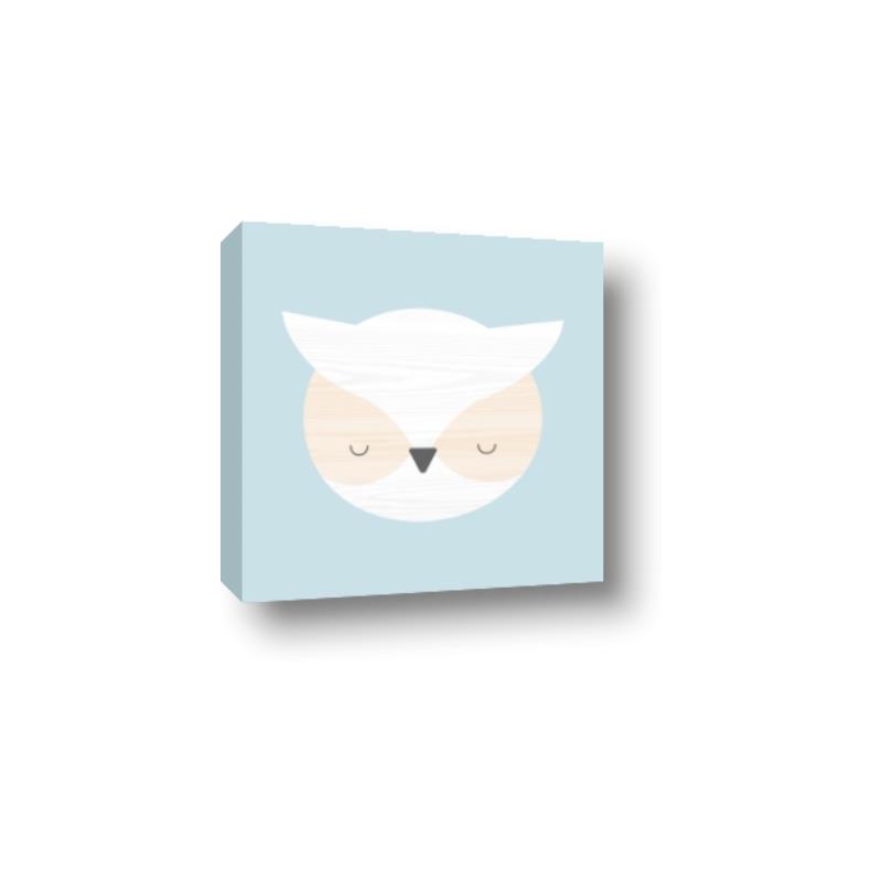 Picture of Teal Owl _GroupedProduct_Square_Mini_ _GroupedProduct_Square_Canvas_