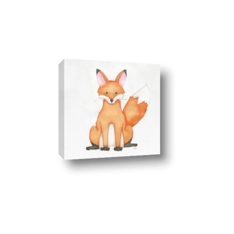Picture of Nursery Fox _GroupedProduct_Square_Mini_ _GroupedProduct_Square_Canvas_