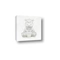 Picture of Nursery Hippo _GroupedProduct_Square_Mini_ _GroupedProduct_Square_Canvas_