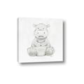 Picture of Nursery Hippo _GroupedProduct_Square_Mini_ _GroupedProduct_Square_Canvas_