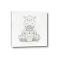 Picture of Nursery Hippo _GroupedProduct_Square_Mini_ _GroupedProduct_Square_Canvas_