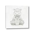 Picture of Nursery Hippo _GroupedProduct_Square_Mini_ _GroupedProduct_Square_Canvas_