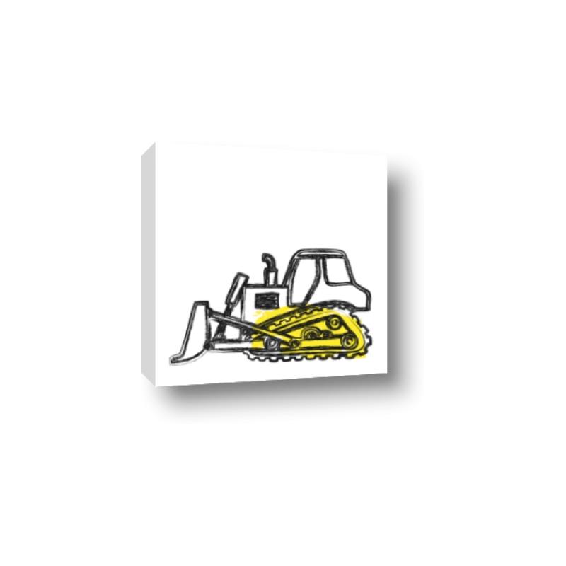 Picture of Construction Dozer _GroupedProduct_Square_Mini_ _GroupedProduct_Square_Canvas_