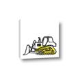 Picture of Construction Dozer _GroupedProduct_Square_Mini_ _GroupedProduct_Square_Canvas_