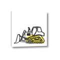 Picture of Construction Dozer _GroupedProduct_Square_Mini_ _GroupedProduct_Square_Canvas_