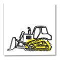 Picture of Construction Dozer _GroupedProduct_Square_Mini_ _GroupedProduct_Square_Canvas_