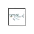 Picture of Great White _GroupedProduct_Square_Mini_ _GroupedProduct_Square_Canvas_Framed_