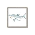 Picture of Great White _GroupedProduct_Square_Mini_ _GroupedProduct_Square_Canvas_Framed_