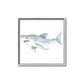 Picture of Great White _GroupedProduct_Square_Mini_ _GroupedProduct_Square_Canvas_Framed_