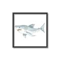 Picture of Great White _GroupedProduct_Square_Mini_ _GroupedProduct_Square_Canvas_Framed_