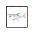 Picture of Great White _GroupedProduct_Square_Mini_ _GroupedProduct_Square_Canvas_Framed_