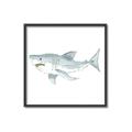Picture of Great White _GroupedProduct_Square_Mini_ _GroupedProduct_Square_Canvas_Framed_