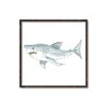 Picture of Great White _GroupedProduct_Square_Mini_ _GroupedProduct_Square_Canvas_Framed_