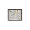 Picture of Animals Map Grey _GroupedProduct_Rectangle_Landscape_Canvas_Framed_